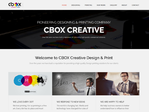 CBOX India Web Design Services